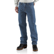 Carhartt FR Relaxed Fit Utility Jeans in midstone
